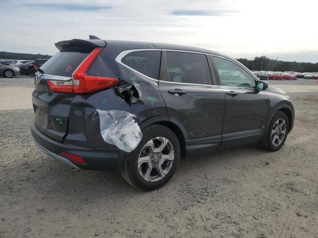 7FARW1H84JE015565 - 2018 HONDA CR-V EXL GRAY photo 3