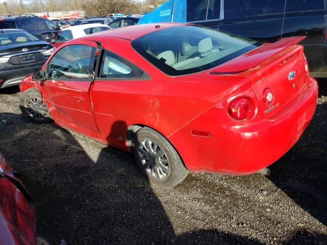 1G1AK18F887192776 - 2008 CHEVROLET COBALT LS RED photo 2