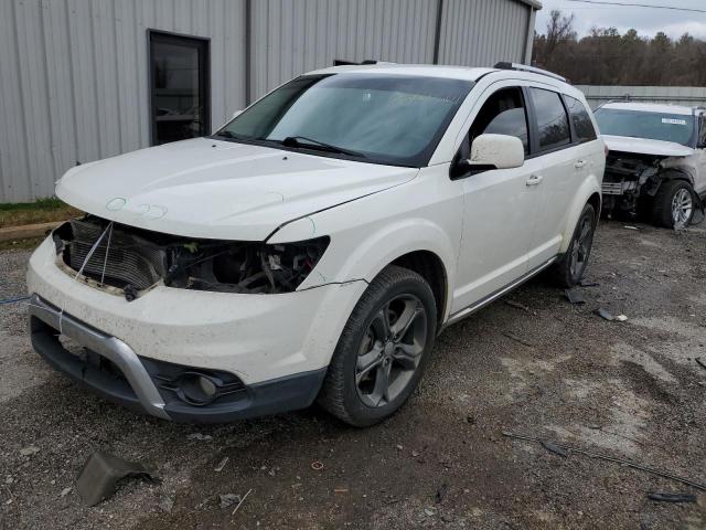 3C4PDDGG4FT584833 - 2015 DODGE JOURNEY CROSSROAD WHITE photo 1