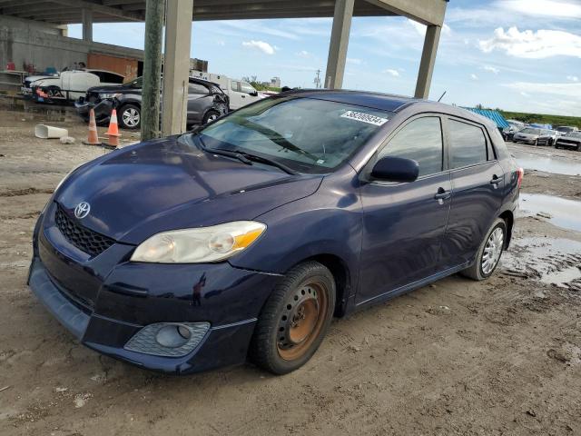 2T1KU4EE2AC292766 - 2010 TOYOTA COROLLA MA BLUE photo 1