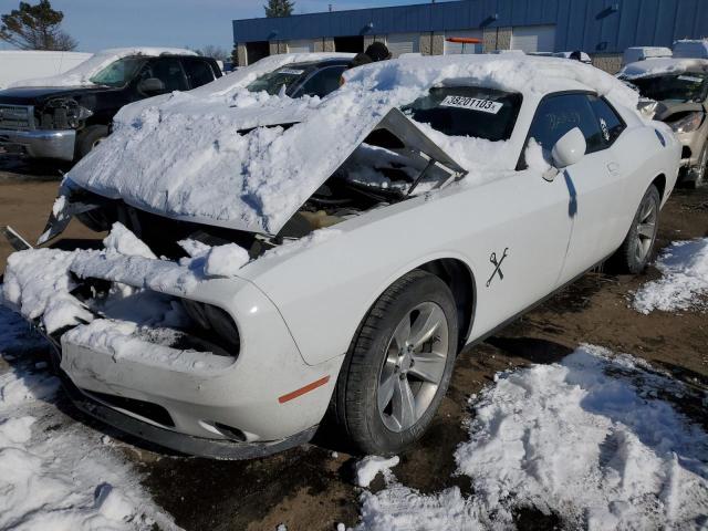 2C3CDZAG2JH262878 - 2018 DODGE CHALLENGER SXT WHITE photo 1