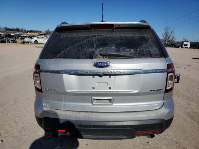 1FM5K7F83EGB91462 - 2014 FORD EXPLORER LIMITED SILVER photo 6