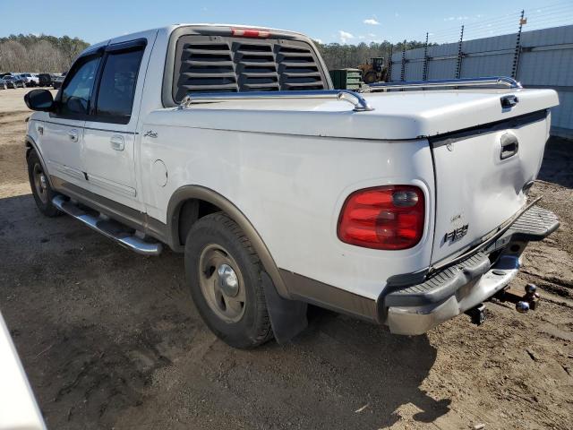 1FTRW07L33KA45738 - 2003 FORD F150 SUPERCREW WHITE photo 2