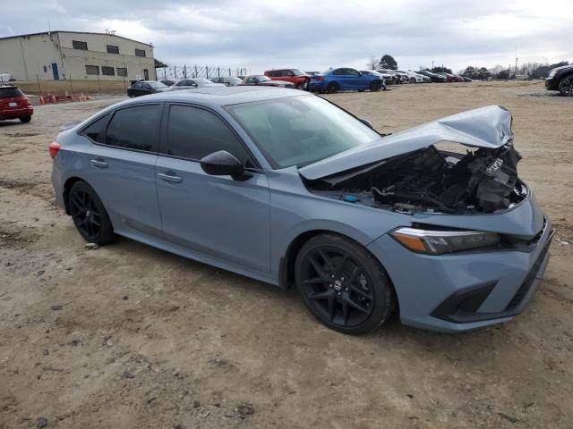 2HGFE1E56NH471144 - 2022 HONDA CIVIC SI GRAY photo 4