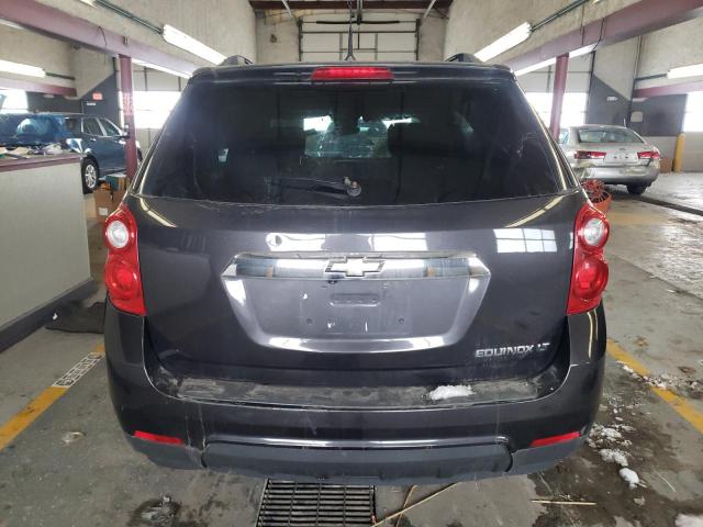 2GNALDEK2D6129956 - 2013 CHEVROLET EQUINOX LT BLACK photo 6