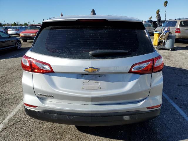 3GNAXHEV2MS136610 - 2021 CHEVROLET EQUINOX LS SILVER photo 6