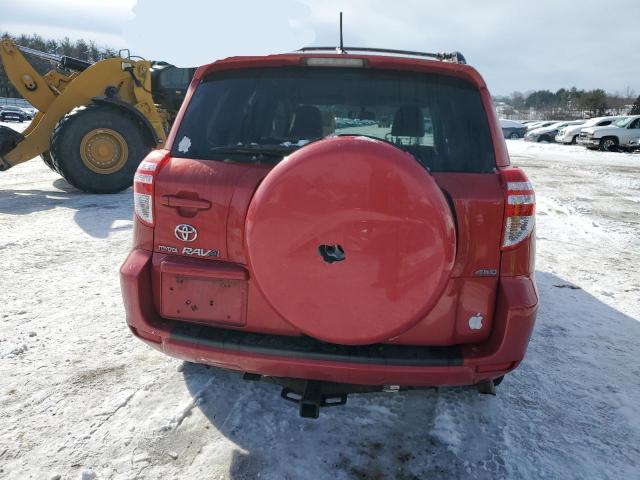 JTMBK33V695079380 - 2009 TOYOTA RAV4 RED photo 6