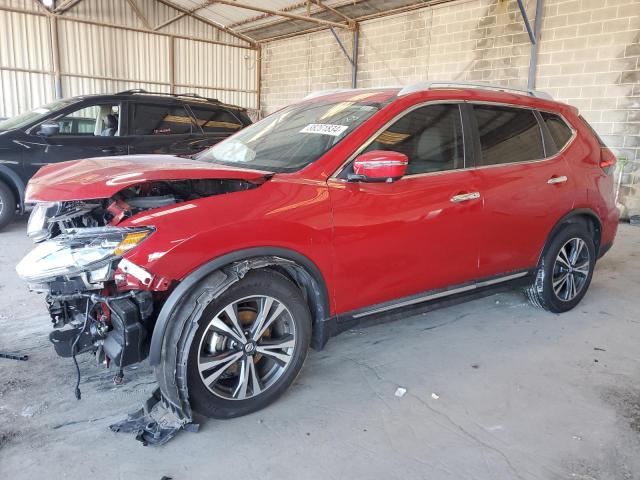 5N1AT2MT3HC818582 - 2017 NISSAN ROGUE S RED photo 1