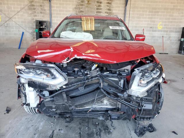 5N1AT2MT3HC818582 - 2017 NISSAN ROGUE S RED photo 5