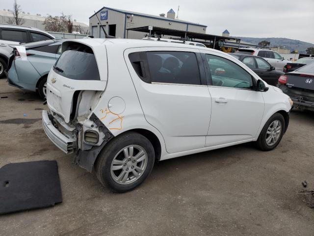 1G1JC6SH2D4174841 - 2013 CHEVROLET SONIC LT WHITE photo 3