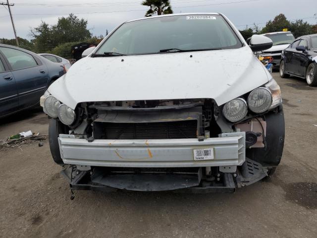 1G1JC6SH2D4174841 - 2013 CHEVROLET SONIC LT WHITE photo 5