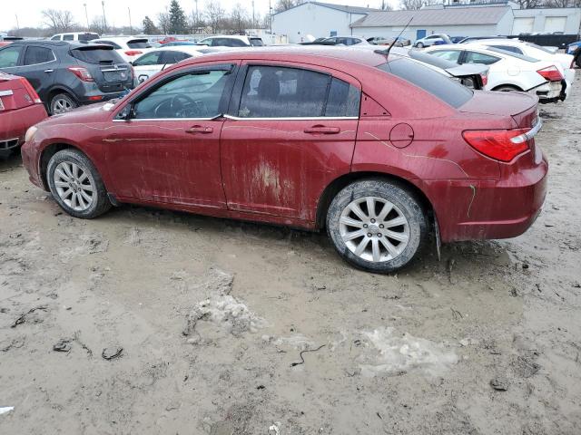 1C3BC1FB8BN531388 - 2011 CHRYSLER 200 TOURING RED photo 2