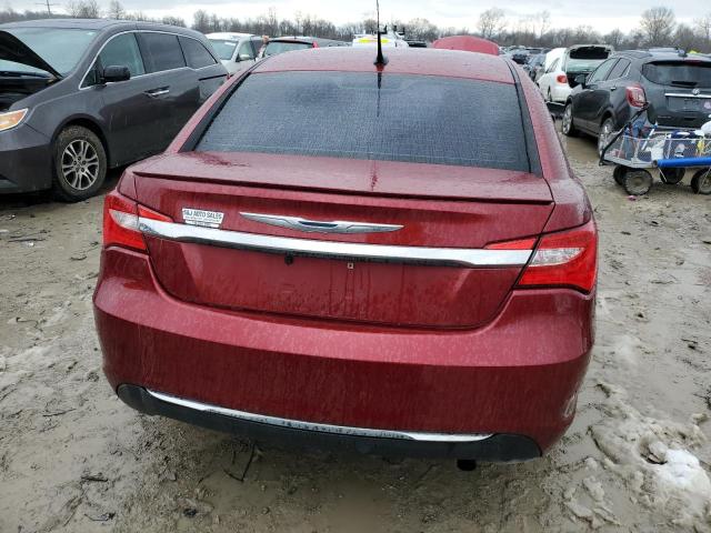 1C3BC1FB8BN531388 - 2011 CHRYSLER 200 TOURING RED photo 6