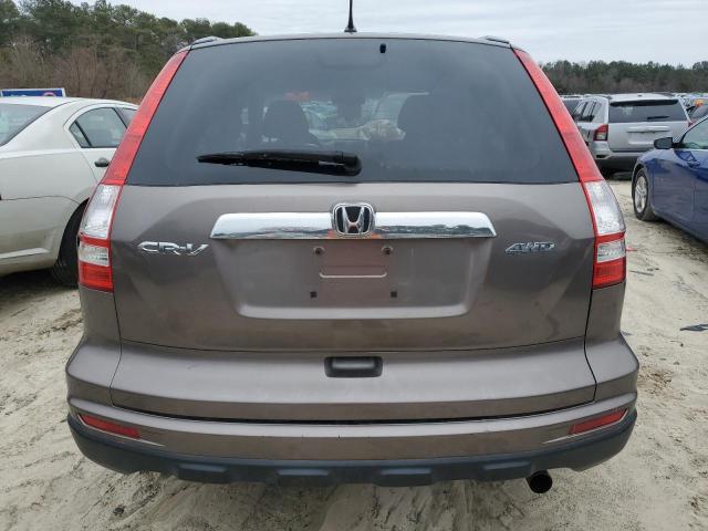 5J6RE4H5XAL059180 - 2010 HONDA CR-V EX GRAY photo 6