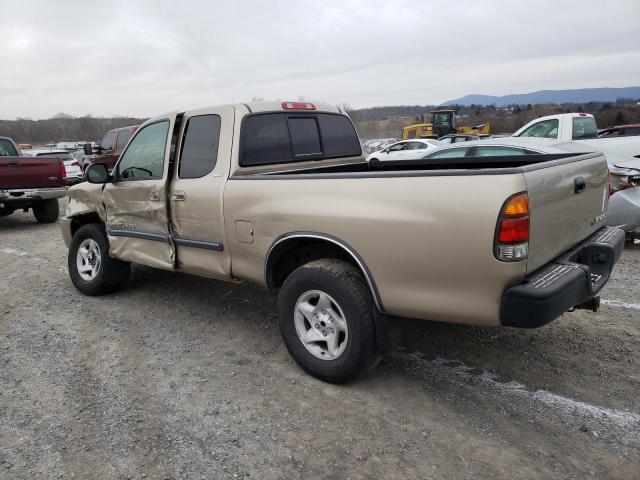 5TBBT44134S446262 - 2004 TOYOTA TUNDRA ACCESS CAB SR5 GOLD photo 2