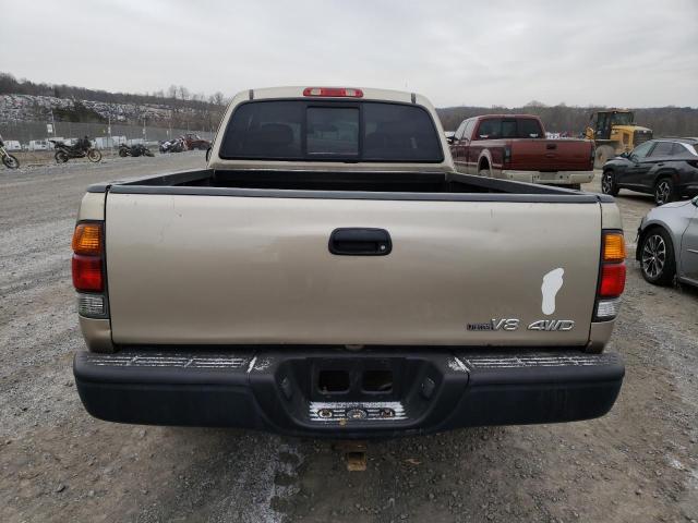 5TBBT44134S446262 - 2004 TOYOTA TUNDRA ACCESS CAB SR5 GOLD photo 6