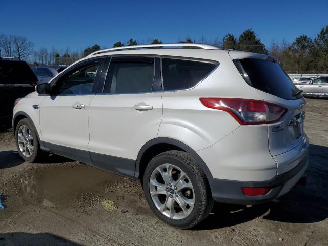 1FMCU0J94EUD14597 - 2014 FORD ESCAPE TITANIUM WHITE photo 2