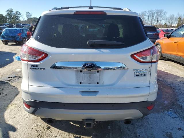 1FMCU0J94EUD14597 - 2014 FORD ESCAPE TITANIUM WHITE photo 6