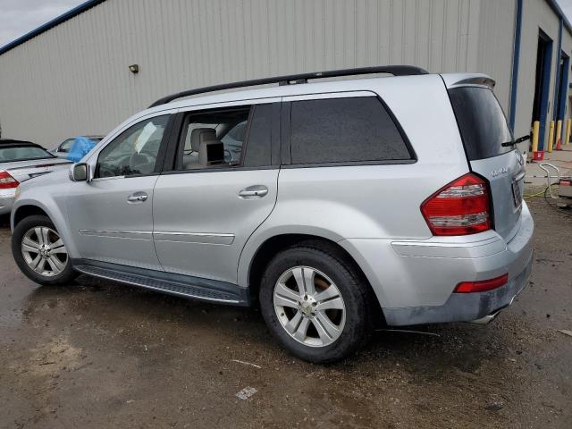 4JGBF71E67A120458 - 2007 MERCEDES-BENZ GL 450 4MATIC SILVER photo 2