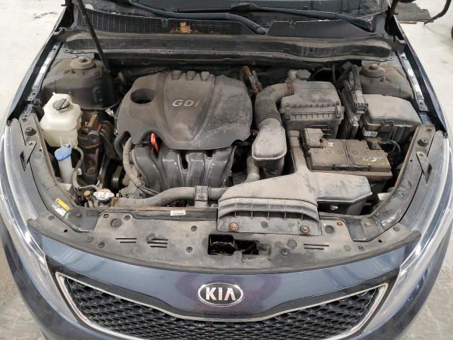 KNAGM4A73F5551523 - 2015 KIA OPTIMA LX BLACK photo 11