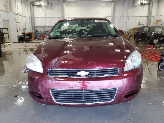 2G1WT58K979204227 - 2007 CHEVROLET IMPALA LT BURGUNDY photo 5