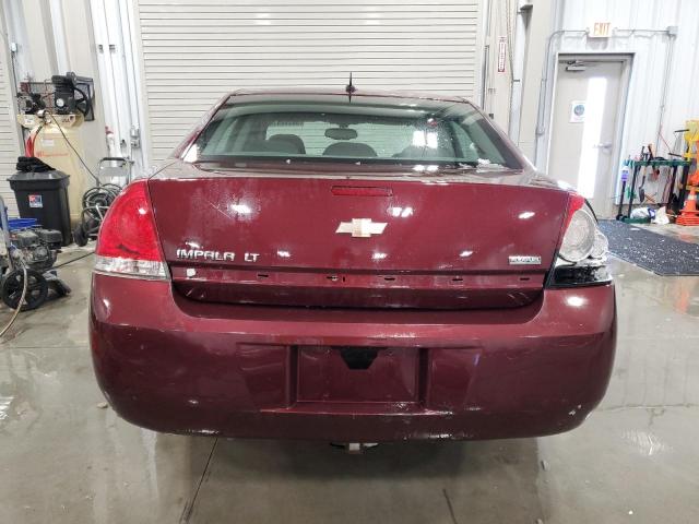 2G1WT58K979204227 - 2007 CHEVROLET IMPALA LT BURGUNDY photo 6