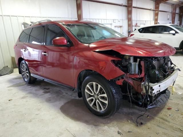 5N1AR2MN2EC687575 - 2014 NISSAN PATHFINDER S BURGUNDY photo 4