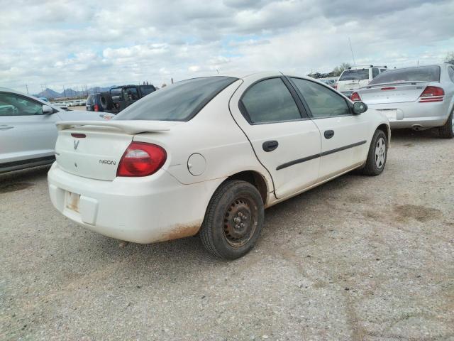 1B3ES26C94D540301 - 2004 DODGE NEON BASE WHITE photo 3