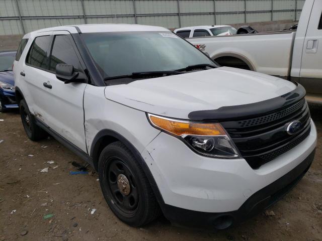 1FM5K8ARXDGB80155 - 2013 FORD EXPLORER POLICE INTERCEPTOR WHITE photo 4