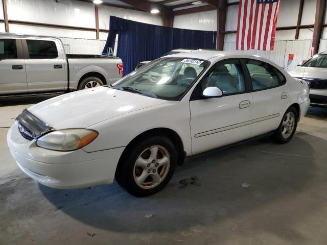 1FAFP55U42A127030 - 2002 FORD TAURUS SES WHITE photo 1