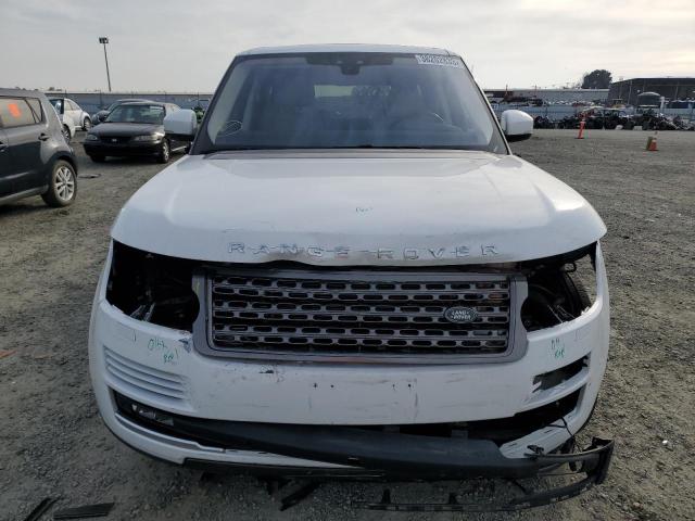 SALGR2FK4HA368088 - 2017 LAND ROVER RANGE ROVE WHITE photo 5