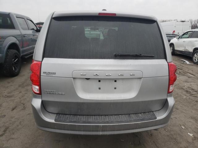 2C4RDGBG0GR251843 - 2016 DODGE GRAND CARA SE SILVER photo 6