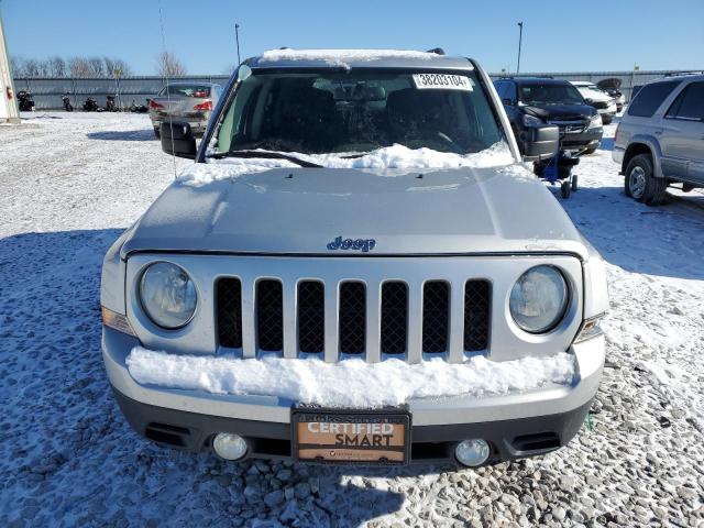 1C4NJRBB6DD280558 - 2013 JEEP PATRIOT SPORT SILVER photo 5