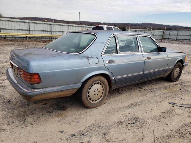 WDBCA35E4LA502796 - 1990 MERCEDES-BENZ 420 SEL BLUE photo 3