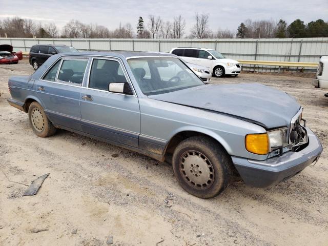 WDBCA35E4LA502796 - 1990 MERCEDES-BENZ 420 SEL BLUE photo 4