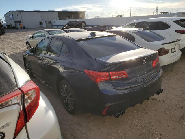 19UUB2F7XJA000404 - 2018 ACURA TLX ADVANCE BLUE photo 2