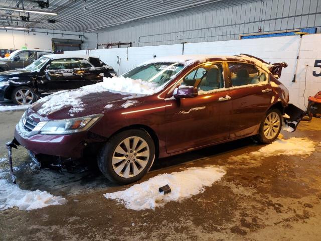 1HGCR2F74DA190793 - 2013 HONDA ACCORD EX BURGUNDY photo 1