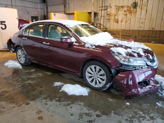 1HGCR2F74DA190793 - 2013 HONDA ACCORD EX BURGUNDY photo 4