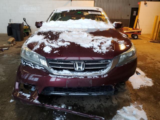 1HGCR2F74DA190793 - 2013 HONDA ACCORD EX BURGUNDY photo 5