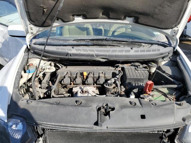 2HGFG12938H518734 - 2008 HONDA CIVIC EXL თეთრი ფოტო 11