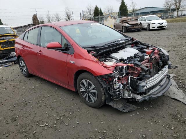 JTDKARFP4J3075122 - 2018 TOYOTA PRIUS PRIM 红色 照片 4