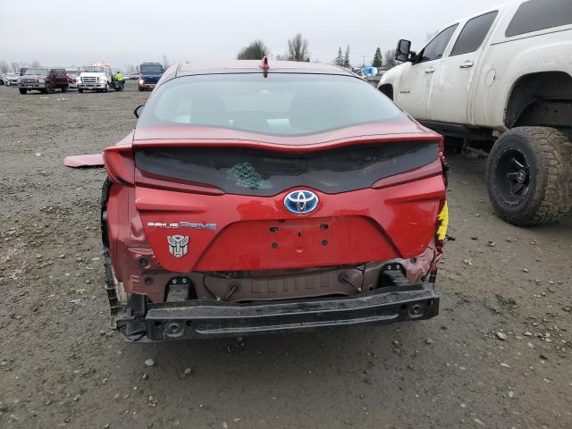 JTDKARFP4J3075122 - 2018 TOYOTA PRIUS PRIM 红色 照片 6