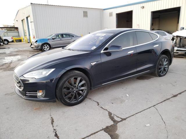 5YJSA1DP4CFP03156 - 2012 TESLA MODEL S Սև լուսանկար 1