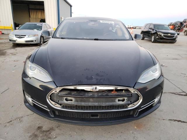 5YJSA1DP4CFP03156 - 2012 TESLA MODEL S Սև լուսանկար 5