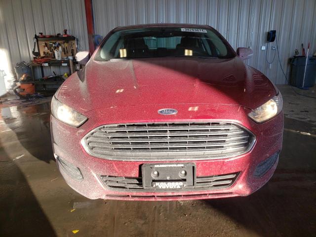 3FA6P0HD2GR393772 - 2016 FORD FUSION SE BROWN photo 5