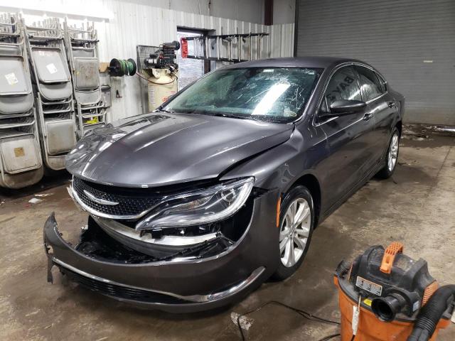 1C3CCCABXFN730472 - 2015 CHRYSLER 200 LIMITED CHARCOAL photo 1