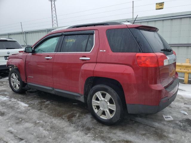 2GKFLTEK3D6343593 - 2013 GMC TERRAIN SLE RED photo 2