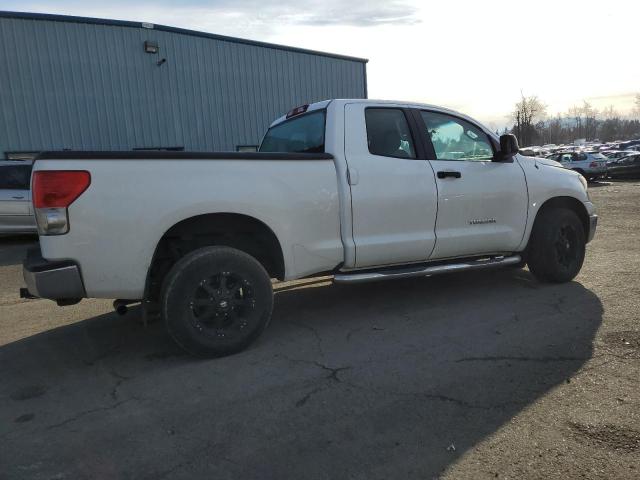 5TFRU54139X018489 - 2009 TOYOTA TUNDRA DOUBLE CAB WHITE photo 3