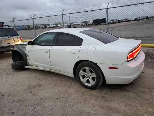 2C3CDXBG7EH299997 - 2014 DODGE CHARGER SE WHITE photo 2