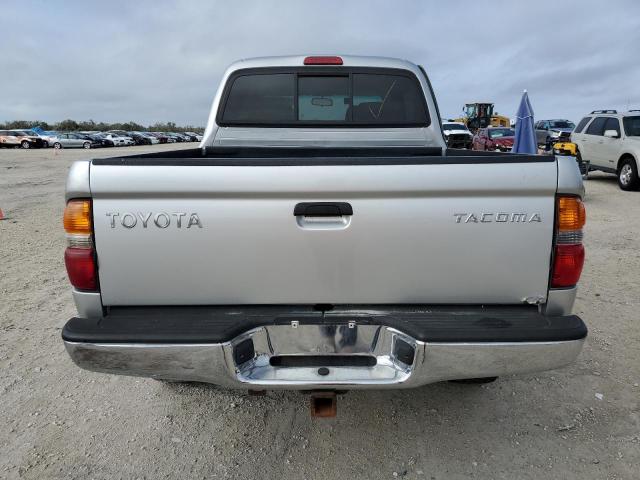 5TEGN92N22Z072625 - 2002 TOYOTA TACOMA DOUBLE CAB PRERUNNER SILVER photo 6